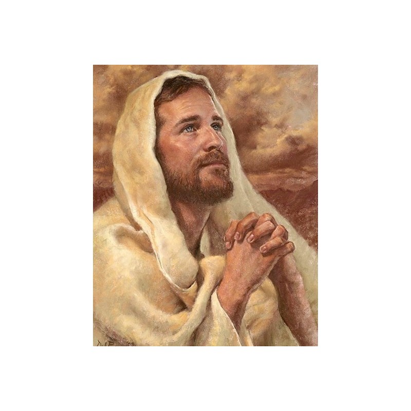 Картина по номера -МОЛИТВАТА НА ИСУС