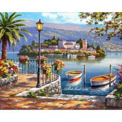 Картина по номера - Лодките ни чакат в Дубровник