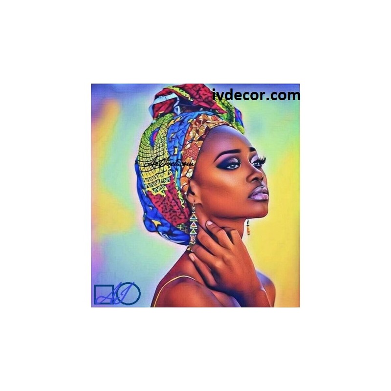 Рисуване по Номера - Африканска прелест