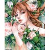 Рисуване по Номера - Зодия Овен сред розите