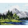 Гоблен със схема ПЛАНИНСКИ ПЕЙЗАЖ