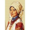 Гоблен със схема Момиче с носия