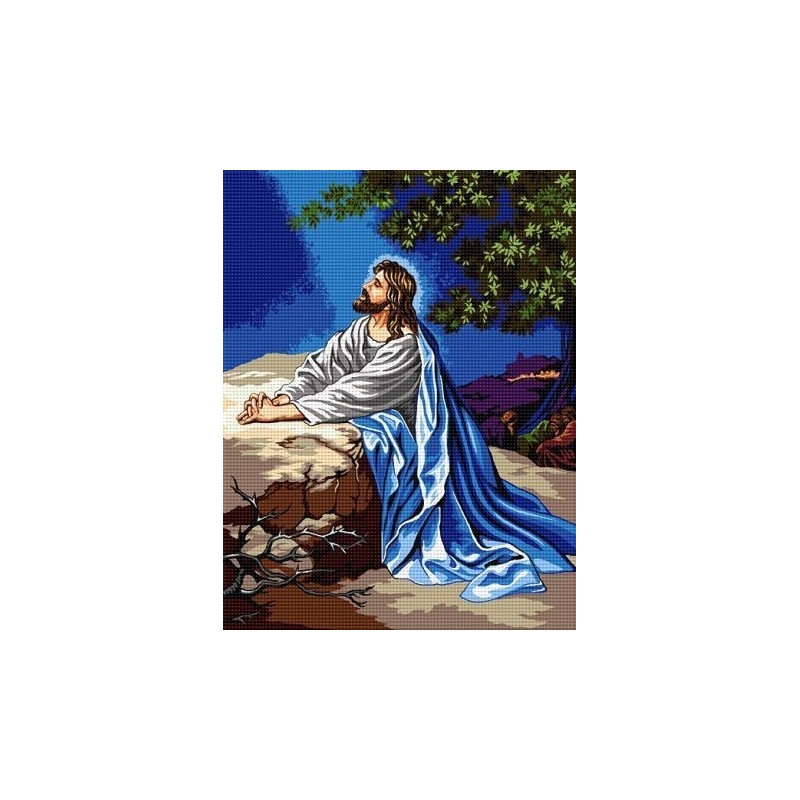 Гоблен със схема Исус се моли в Гестиманската градина