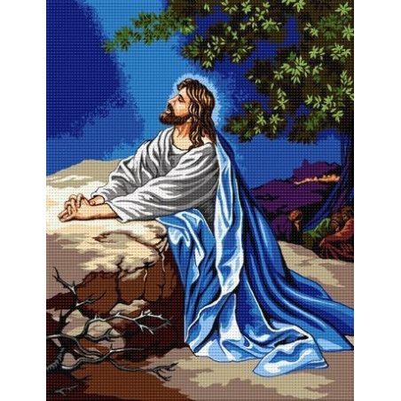 
     Гоблен със схема Исус се моли в Гестиманската градина