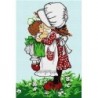 Гоблен със схема МОМИЧЕНЦЕ С  КУКЛА