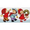 Гоблен със схема КОЛЕДАРЧЕТА