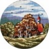 Гоблен Есенен пейзаж ( кръгла форма)