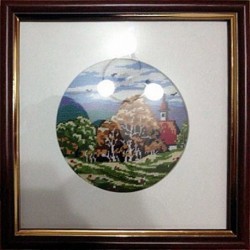 Гоблен Есенен пейзаж ( кръгла форма)