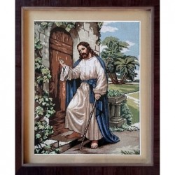 Гоблен Исус е пред твоята врата