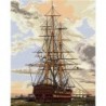 Гоблен  КОРАБ  В  АЗОВСКО  МОРЕ