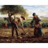 Гоблен  САДАЧИТЕ  НА  КАРТОФИ