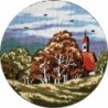 Гоблен Есенен пейзаж ( кръгла форма)