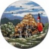 Гоблен Есенен пейзаж ( кръгла форма)