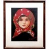 Гоблен Момиченце със забрадка