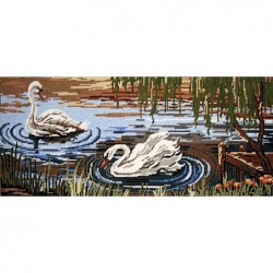 Гоблен Лебеди в  езерото