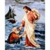 Гоблен  ПЕТЪР  И  ИСУС  В  МОРЕТО