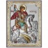 Сребърна Икона Свети Георги