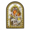 Сребърна Икона Богородица с младенец