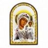 Сребърна Икона Богородица с младенец