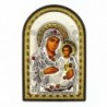 Сребърна Икона Богородица с младенец