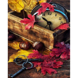 Рисуване по Номера (пълен комплект) - Време за есенни багри