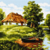 Гоблен със схема Лято на село
