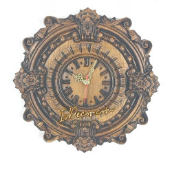 Дърворезба - Часовник с фризове