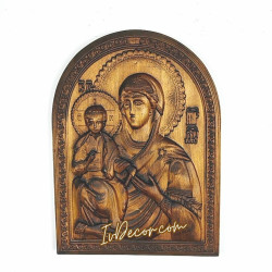 Св.Богородица - Триручица - с извита с арка