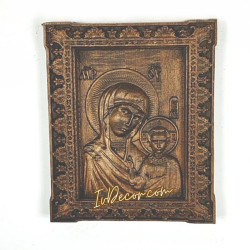 Икона на Св. Богородица - Казанска - правоъгълна