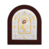 Сребърна икона Ag925 MD - Богородица от Владимир 12x14cm