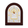 Сребърна икона Ag925 дърво MD - Богородица със 7 стрели 18x22cm