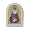 Сребърна икона – Свети Паисий Агиоритски 7,5X9,5 cm