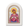 Сребърна икона – Богородица със 7 стрели 10x14 cm