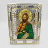 Икона Сребро 925 - Свети Йоан Кръстител 15x19 cm