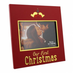 RAMA FOTO "OUR FIRST CHRISTMAS" ( PRIMUL NOSTRU CRACIUN ) - DSXM1472 - Cadouri Superbe