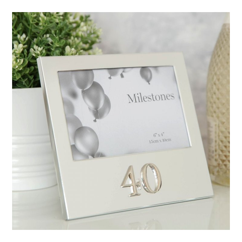 RAMA FOTO CU CIFRE 3D CADOU 40 ANI - FA13540 - Cadouri Superbe