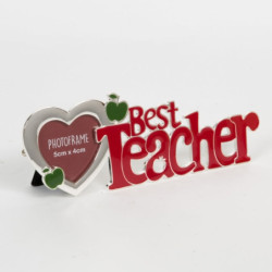 RAMA FOTO LITERE "BEST TEACHER" - DSFS146 - Cadouri Superbe