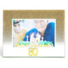 Rama foto aurie cadou 80 ani - FG60480