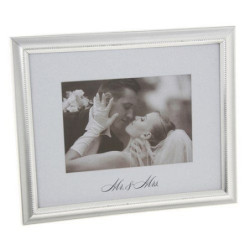 RAMA FOTO ARGINTIU MAT &quot;MR&amp;MRS&quot; - DS68575 - Cadouri Superbe