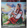 Рисуване по номера - МОМА С АГЪНЦЕ ВАКЛО 40х40 см.