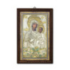 Сребърна икона – Богородица Продромита 24,5x37,5 cm
