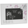 RAMA FOTO CU FLORI SI FLUTURE PENTRU MAMA - DS504051 - Cadouri Superbe