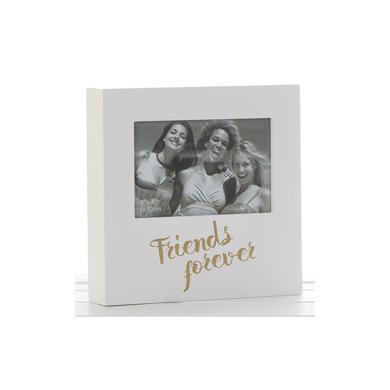 Rama foto Friends forever cu text auriu - 271450