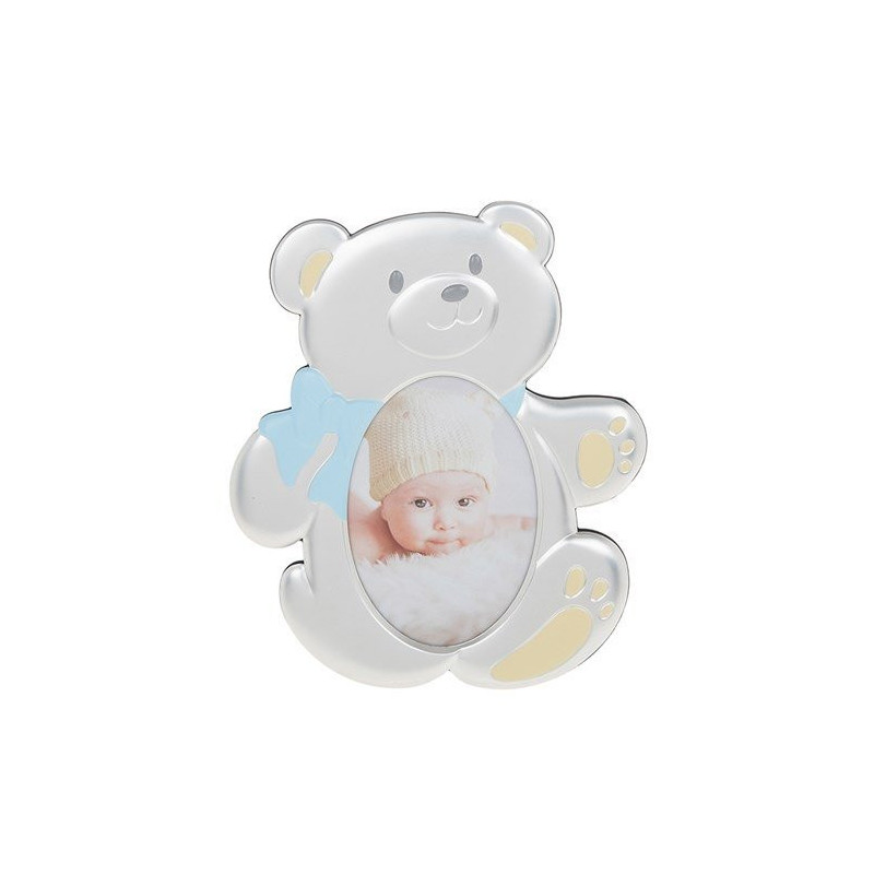 RAMA FOTO URSULET TEDDY CU FUNDITA BLEU - DS280001 - Cadouri Superbe