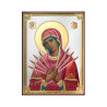 Сребърна Икона Богородица Седмострелна