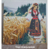 Рисуване по номера - КРАЙ ЖИТАТА 40х40 см.