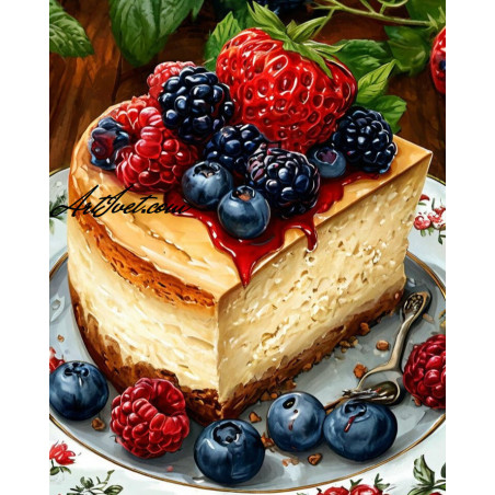 Рисуване по номера - КАРТИНА ЗА КУХНЯ - ЧИИЗКЕЙК
Рисуване по номера - КАРТИНА ЗА КУХНЯ - ЧИИЗКЕЙК