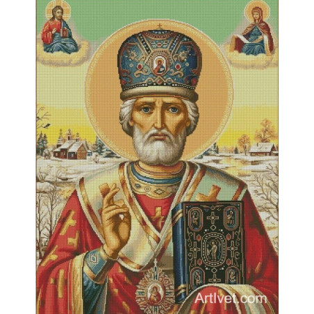 Гоблен СВ.НИКОЛАЙ ЧУДОТВОРЕЦ
Гоблен СВ.НИКОЛАЙ ЧУДОТВОРЕЦ