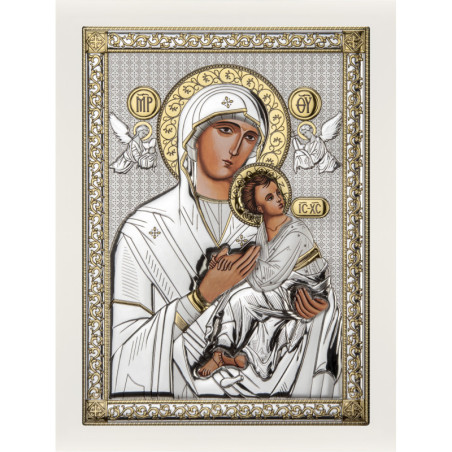 
     Сребърна Икона - Богородица