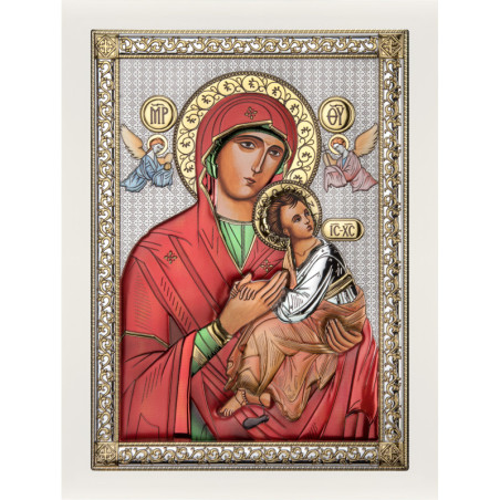 
     Сребърна Икона - Богородица